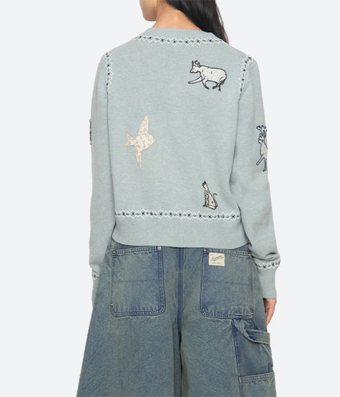 Winslow Cardigan - Blue