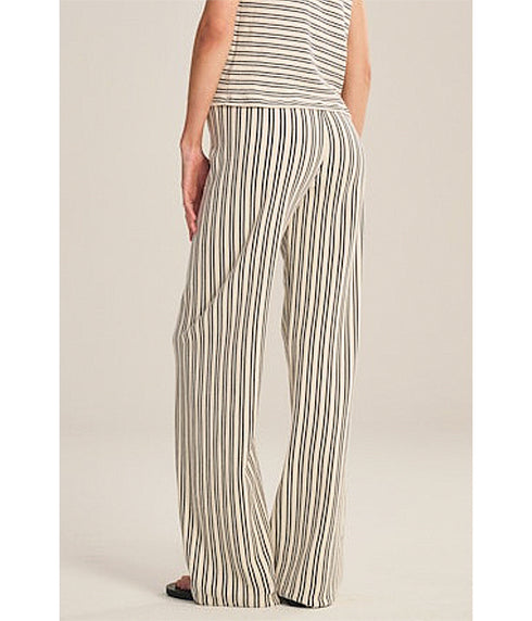 Amelise Sweatpant - Natural/Navy