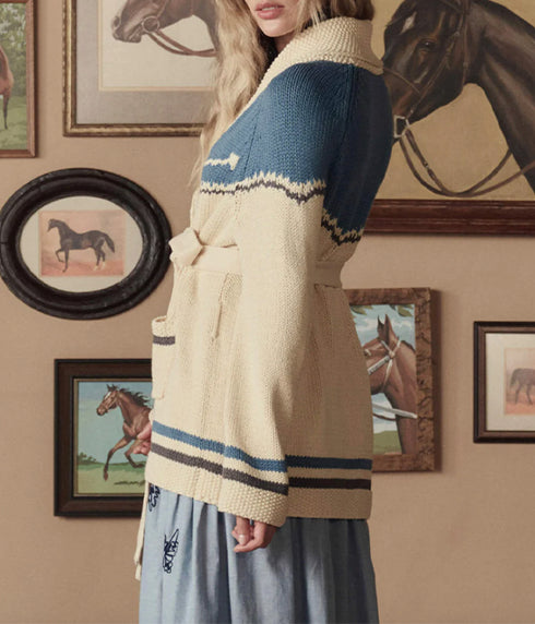 The Western Riding Cardigan Sweater