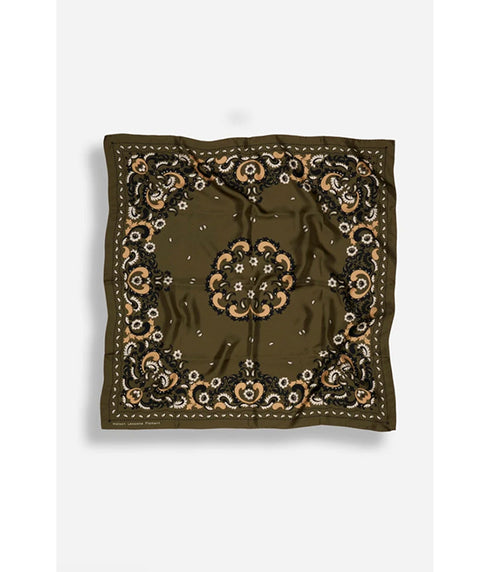 Bandana Flowers Cotton - Army