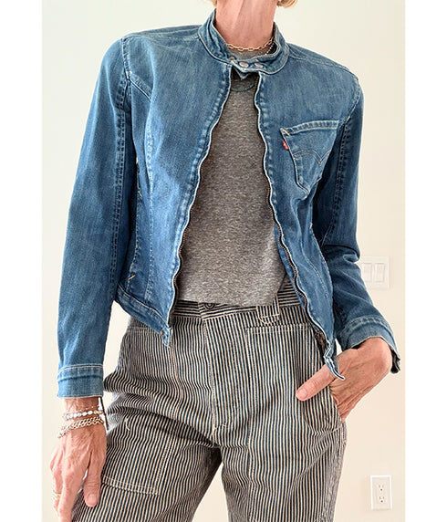 Vintage Levi's RARE Mandarin Collar Denim Jacket