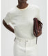 The Linen Perfect Tee - Cream