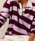 Braxton Sweater - Garnet Petal
