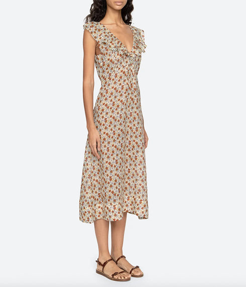 Viera Midi Dress - Multi