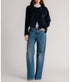 Floren Cropped Double Breasted Jacket - Midnight