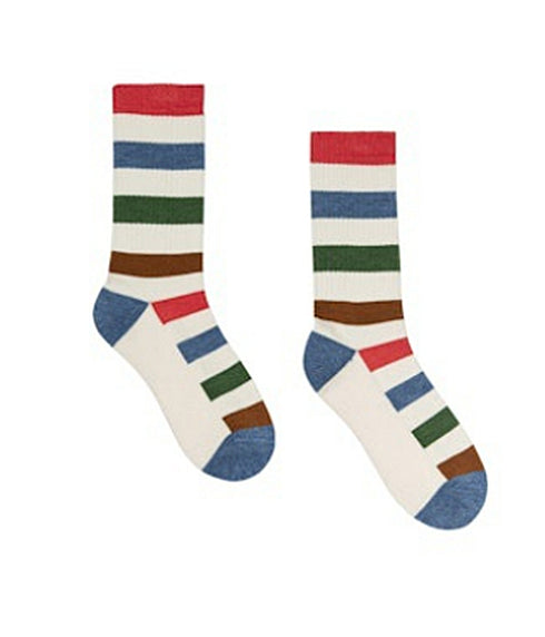 The Ridge Runner Socks - Cross Country Stripe