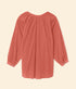 Hannah Top - Cinnabar Coral