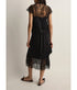 Blake Lace Tee - Black