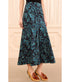 Clarisse Trumpet Midi Skirt - Midnight
