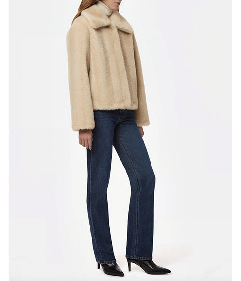 Elis Coat - Latte Multi