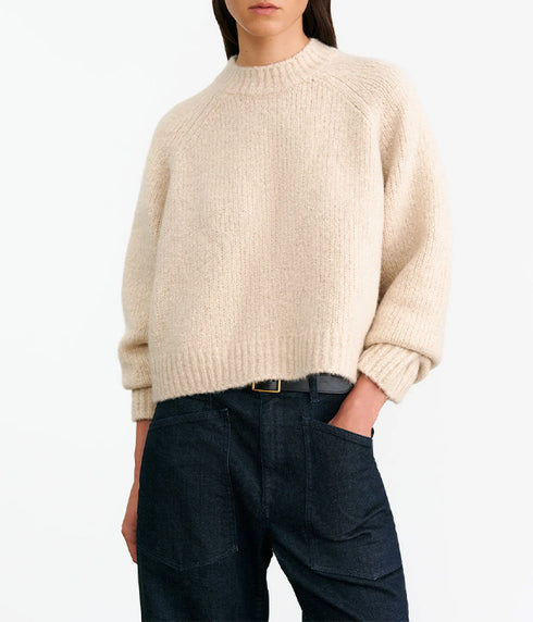 Tomaso Cashmere Sweater - Ivory