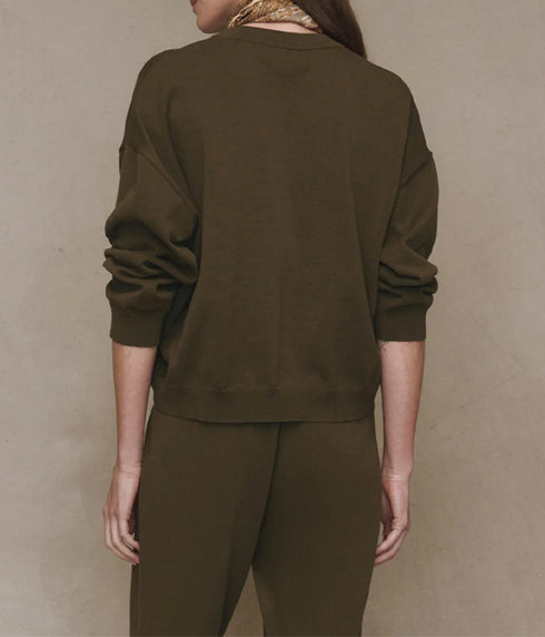 The Henley Sweater - Army