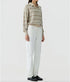 Collegiate Striped Polo - Sandstone Combo