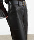 Shon Leather Pants - Black