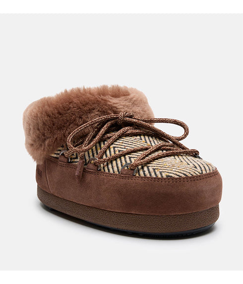 Moon Boots X Guest In Residence EVX Chalet Mule - Cocoa