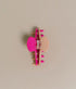 Hair Claw Clip 4" - Two Tone Pink