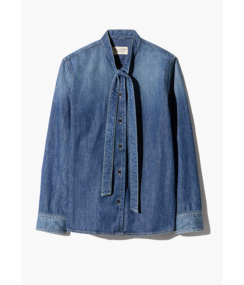 Suzette Denim Shirt - Classic Wash