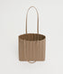 Pleated Filo Tote - Anise