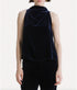Viscose and Silk Velvet Top - Night