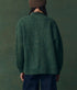 The Brushed Melange Cardigan - Meadow Green