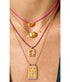 Corazon Necklace - Fuchsia