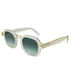 Washington Sunglasses - Champagne w/ Olive Flat Gradient