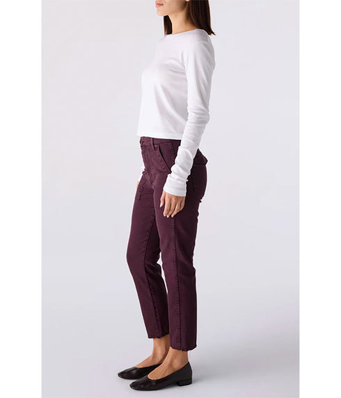 Easy Army Trousers - Mulberry