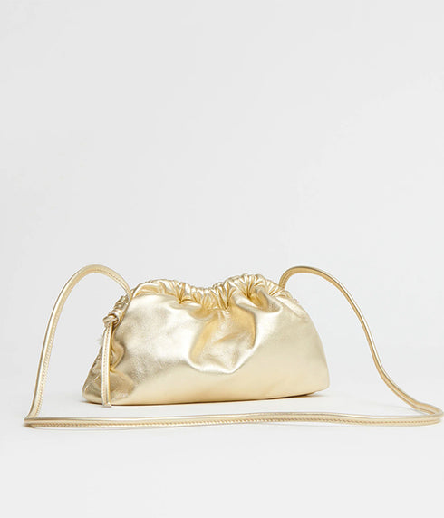 Mini Cloud Clutch - Gold