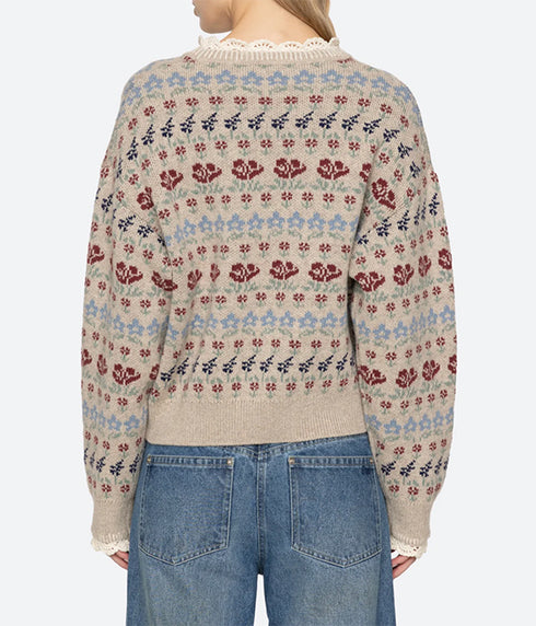 Preston Knit Sweater - Cream