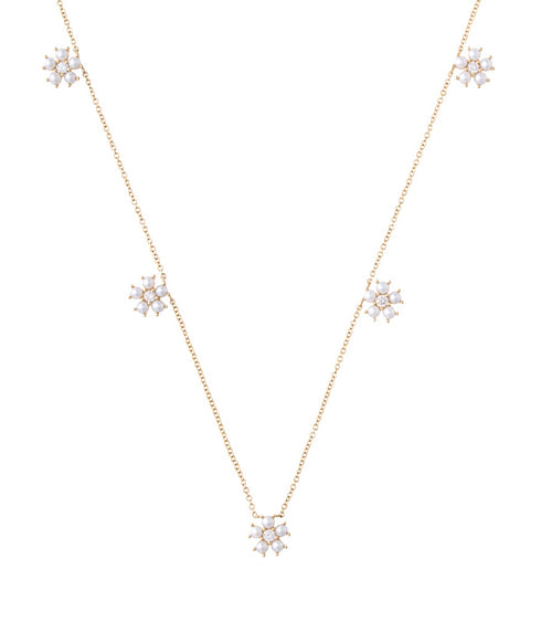 Multi Pearl Bambi Necklace