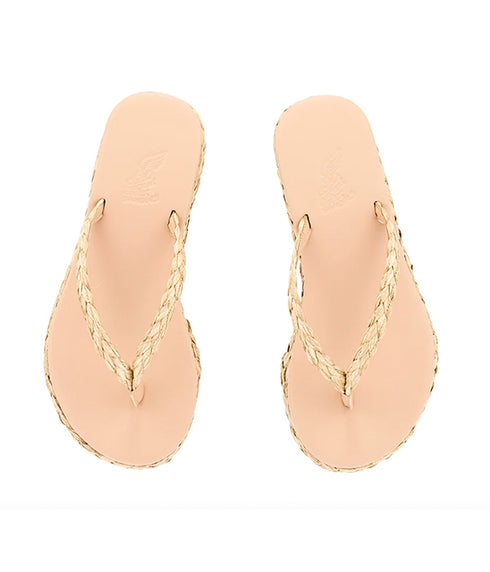 Etheria Low Wedge Sandal - Natural