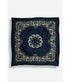 Bandana Flowers Cotton - Navy