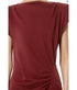 Nadela Dress - Dark Burgundy