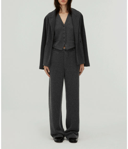 Tailored Trousers - Charcoal