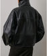 Gamma Leather Jacket - Black
