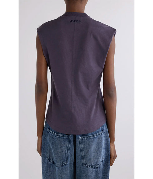 Nayda Tee Shirt - Dark Plum