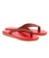 Saionara Leather Flip Flop - Cotto Red