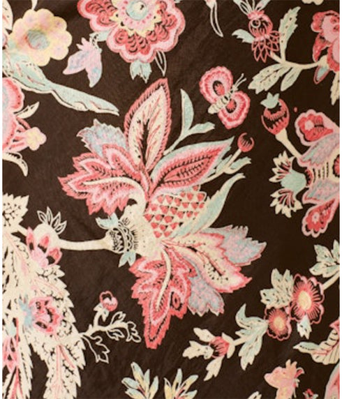 Adele Silk Dress - Terra Floral