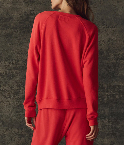 The Fleece Rookie Sweatshirt - Bright Red