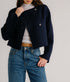 Floren Cropped Double Breasted Jacket - Midnight