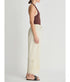 Embroidered Kari Pull On Pants - Ecru