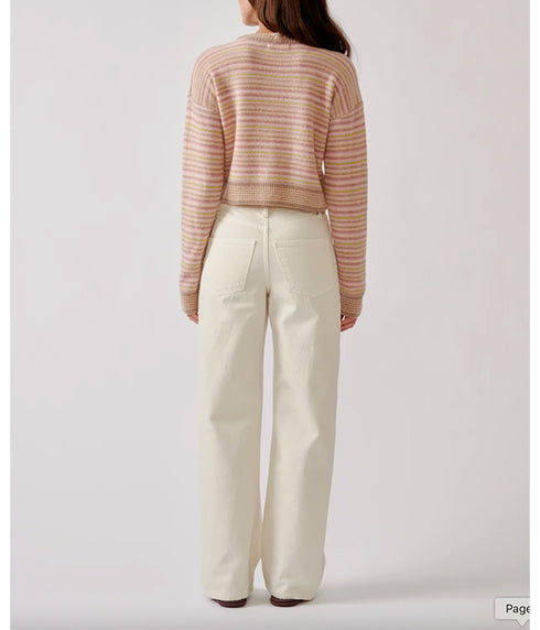 Stevie Cashmere Pullover - Dune Heather