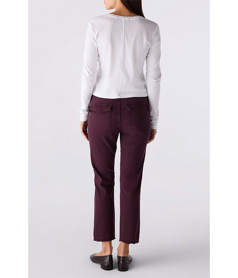Easy Army Trousers - Mulberry