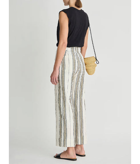 Striped Merida Pants - Affogato Stripe