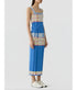 Plaited Rib Tank - Delft Blue Combo