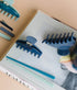 Hair Claw Clip 5" - Two Tone Blue