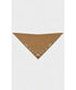 Bandana Merino Triangle Scarf - Camel