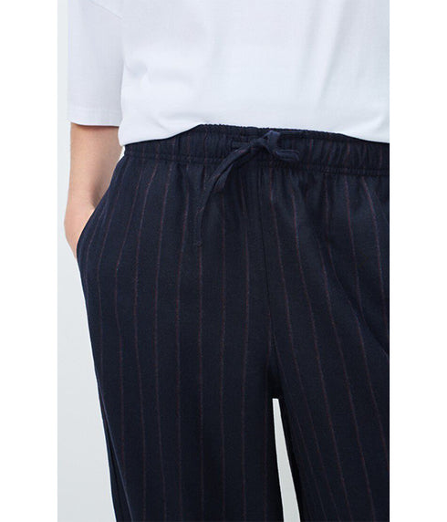 Dirow Trousers - Marine Pinstripe