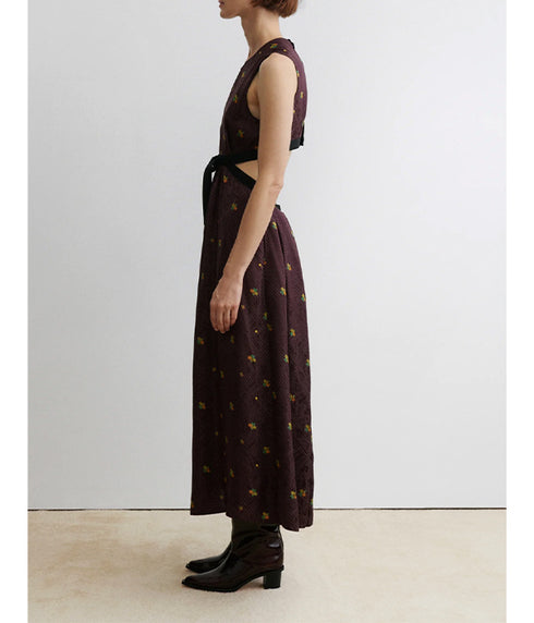Noah Dress - Bordeaux
