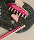 Hair Claw Clip 2" - Two Tone Pink